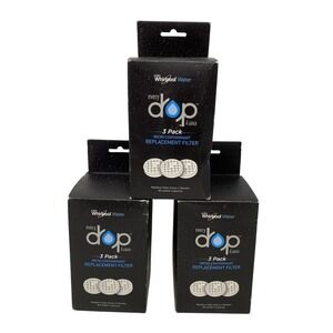 (3 Boxes) Whirlpool EveryDrop Water Filter 3-Pack Micro Contaminant DWWT251